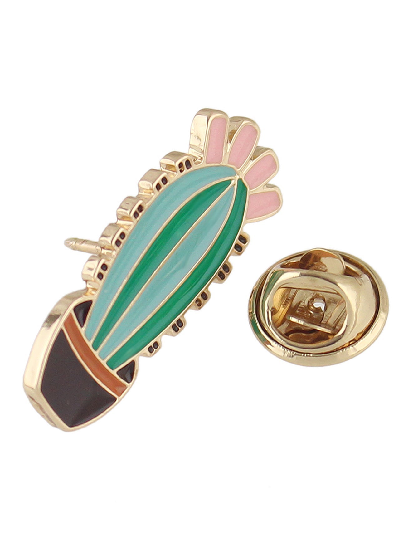 Blue, Green, or Orange Cactus Pins